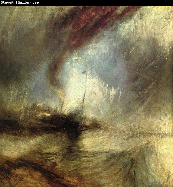 Joseph Mallord William Turner Snowstorm Steamboat off Harbor's Mouth